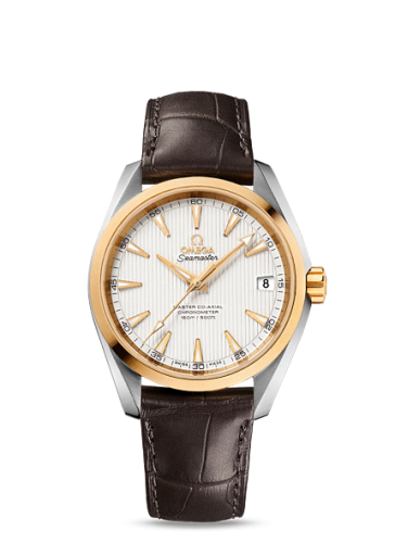 Omega Seamaster Aqua Terra 150m Master Co-Axial 38.5 Stainless Steel / Yellow Gold / Silver